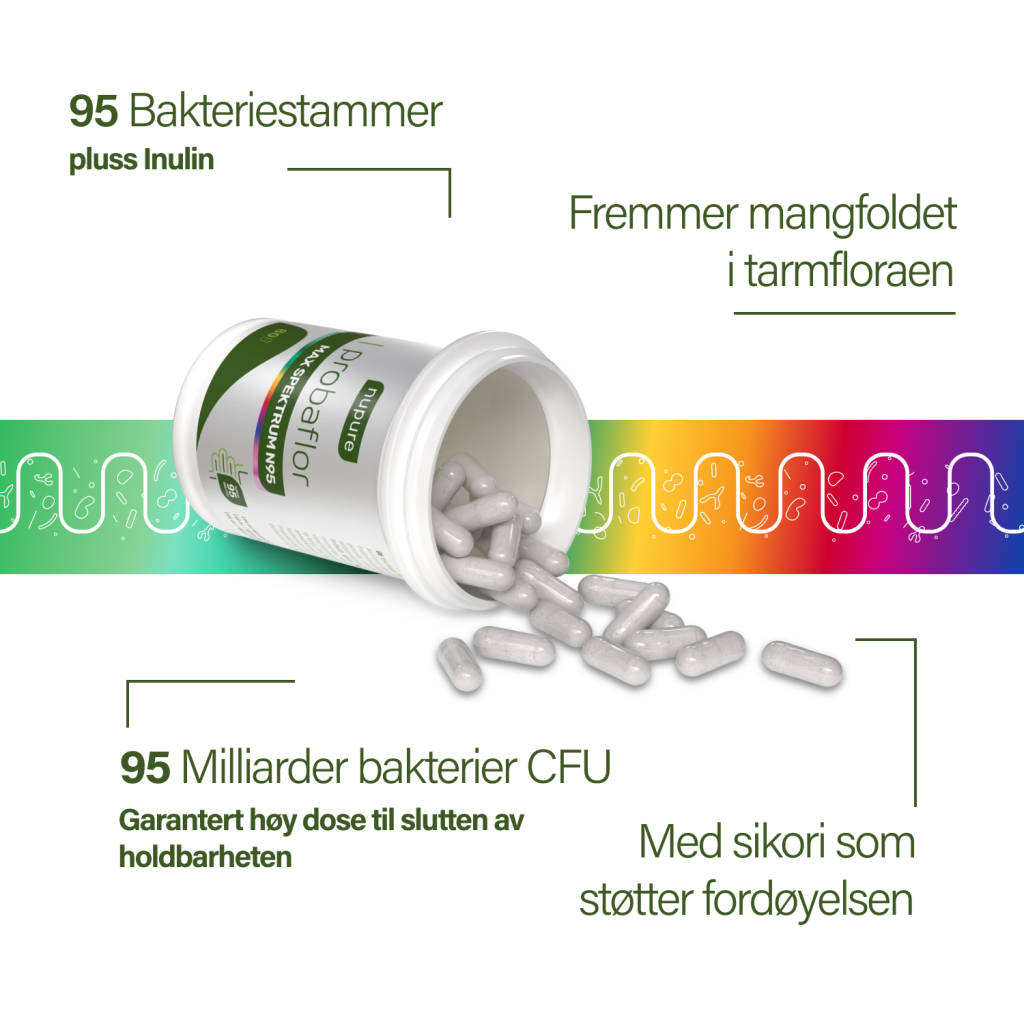 Oversikt over fordelene med Probaflor MAX SPEKTRUM N95